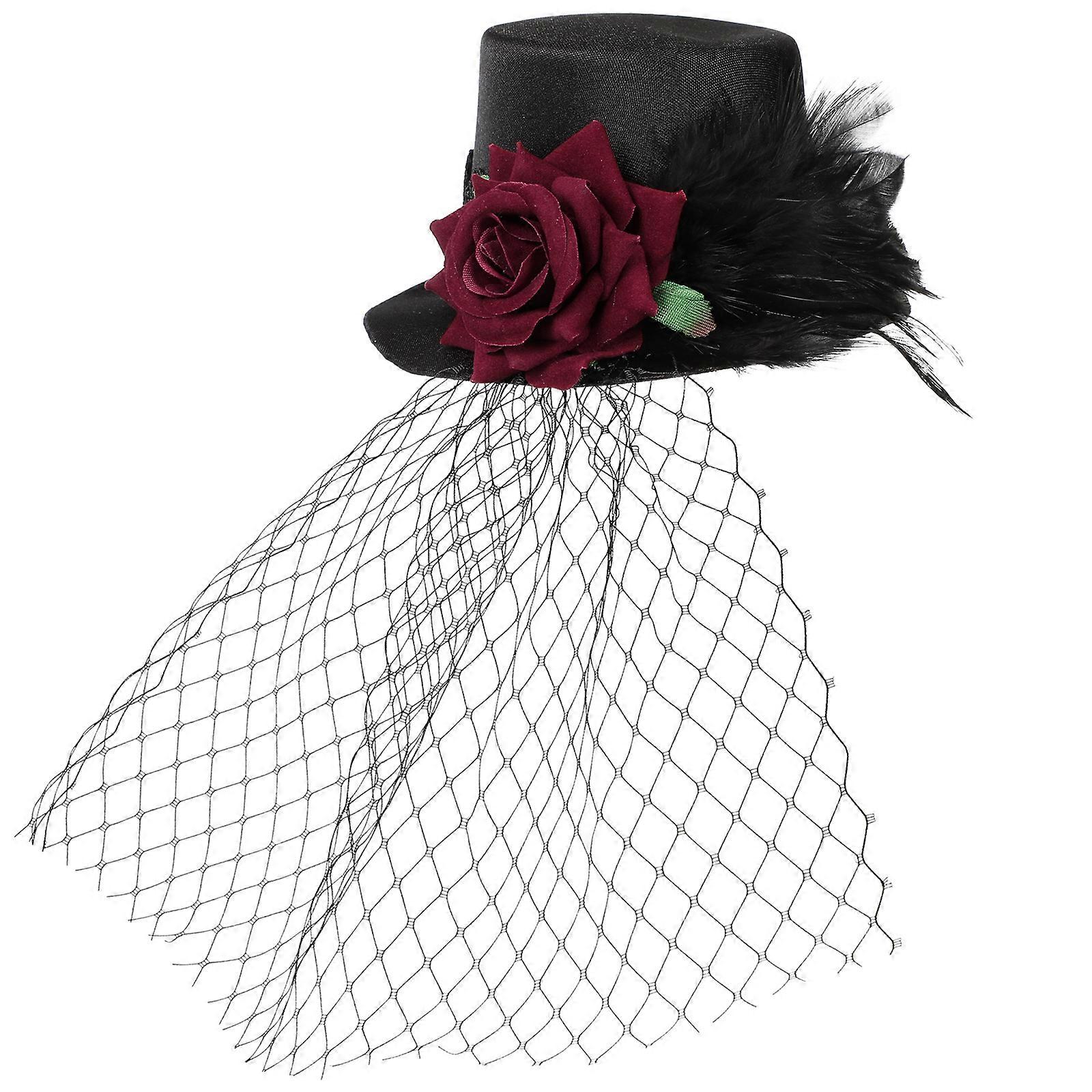 Vintage Women's Hat for Social Decor, Combining Elegance with Practical