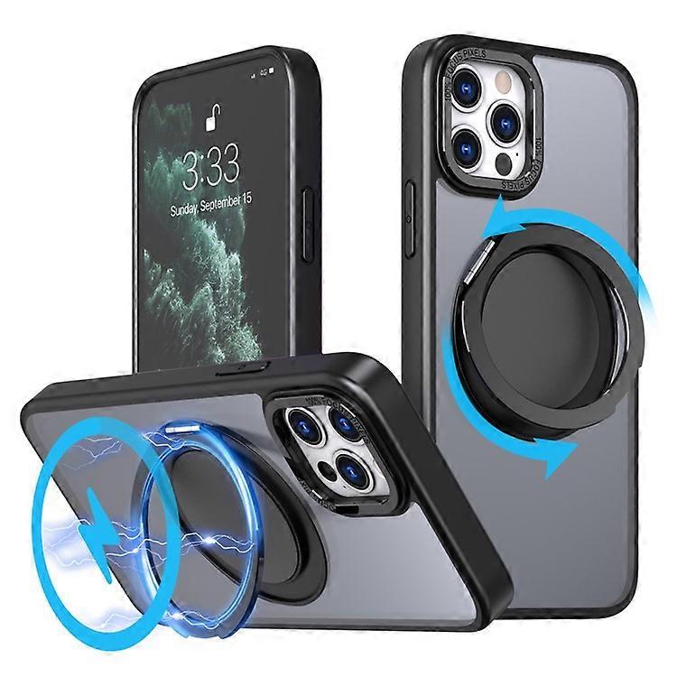 Compatible For iPhone 11 Pro Phone Case Ring Kickstand Cover Compatible with MagSafe
