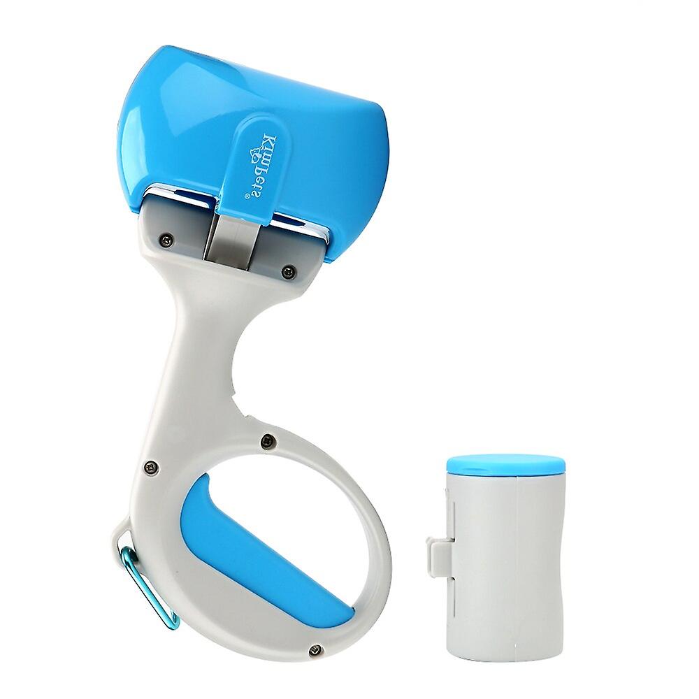 חיות מחמד פסולת בחוץ לאסוף מנקה Excreta עם 1 רול שקיות מפורקות כלב Pooper סקופ את חפירה אביזרים לחיות מחמד