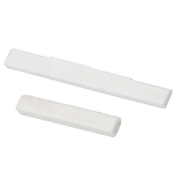 10X Ukulele Uke Bone Bridge Saddle Nut Set Slotted for 4 Strings Ukulele Guitar