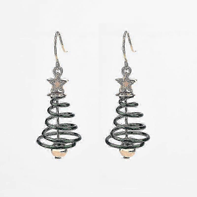 Cute Christmas Dangle Hook Earrings Pair