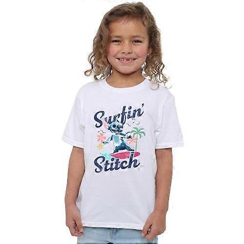 Lilo & Stitch Girls Surfin Waves T-Shirt