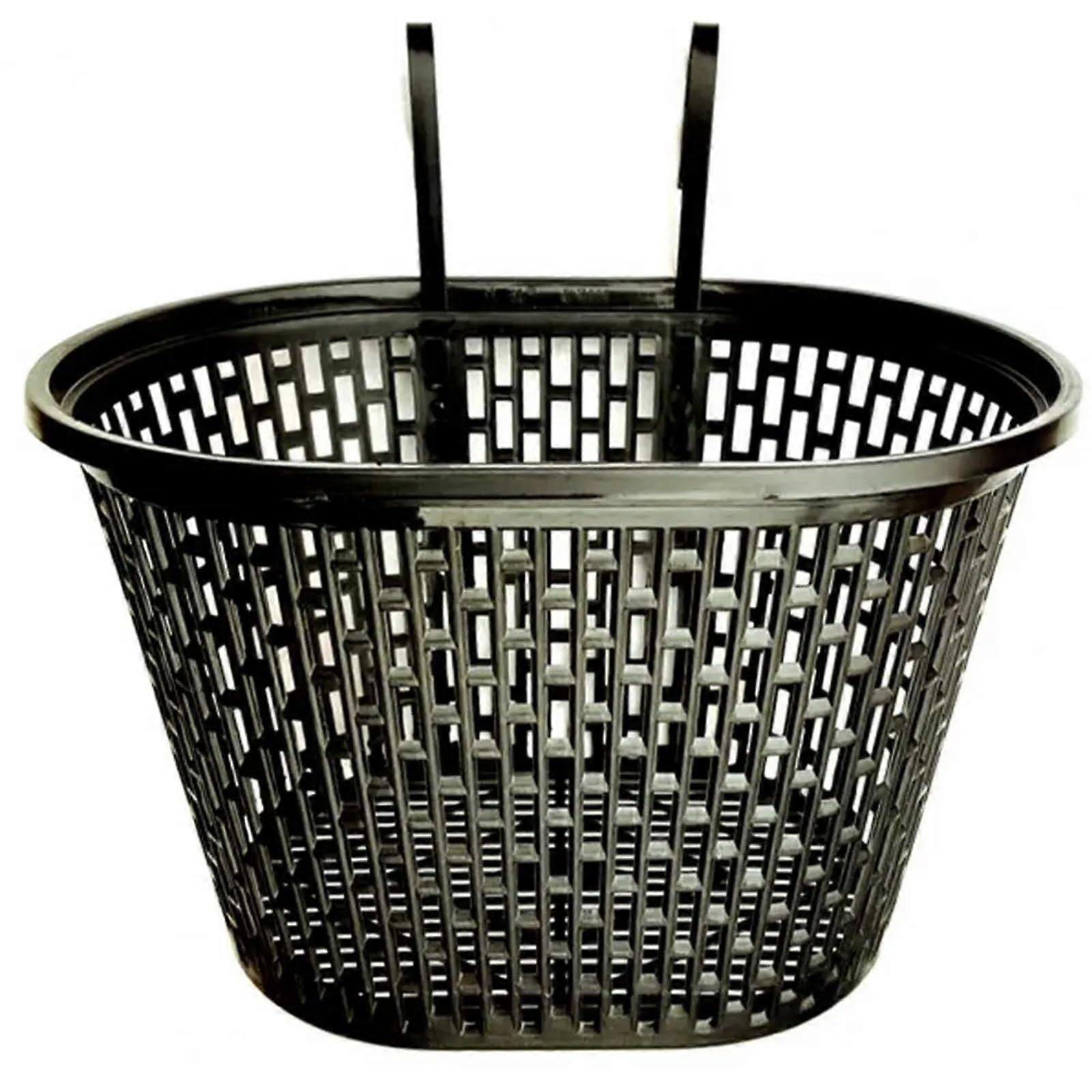 Bicycle Basket, Robust,, Removable Foldable Front Basket (Black)