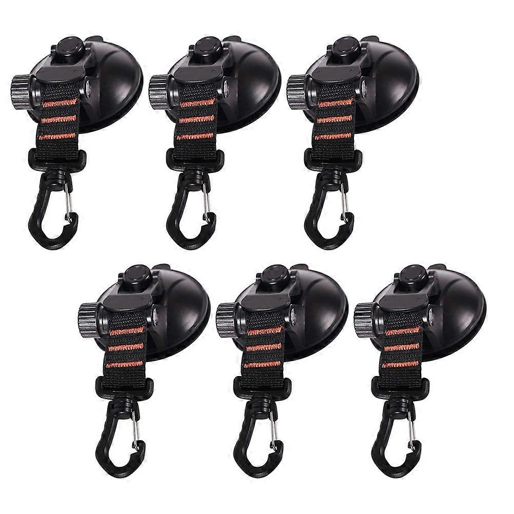 Heavy Duty Suction Cup Hooks Set for Camping, Car, and Tarpaulin Setup – Outdoor Fixing Tool for SUV Tents and Windows