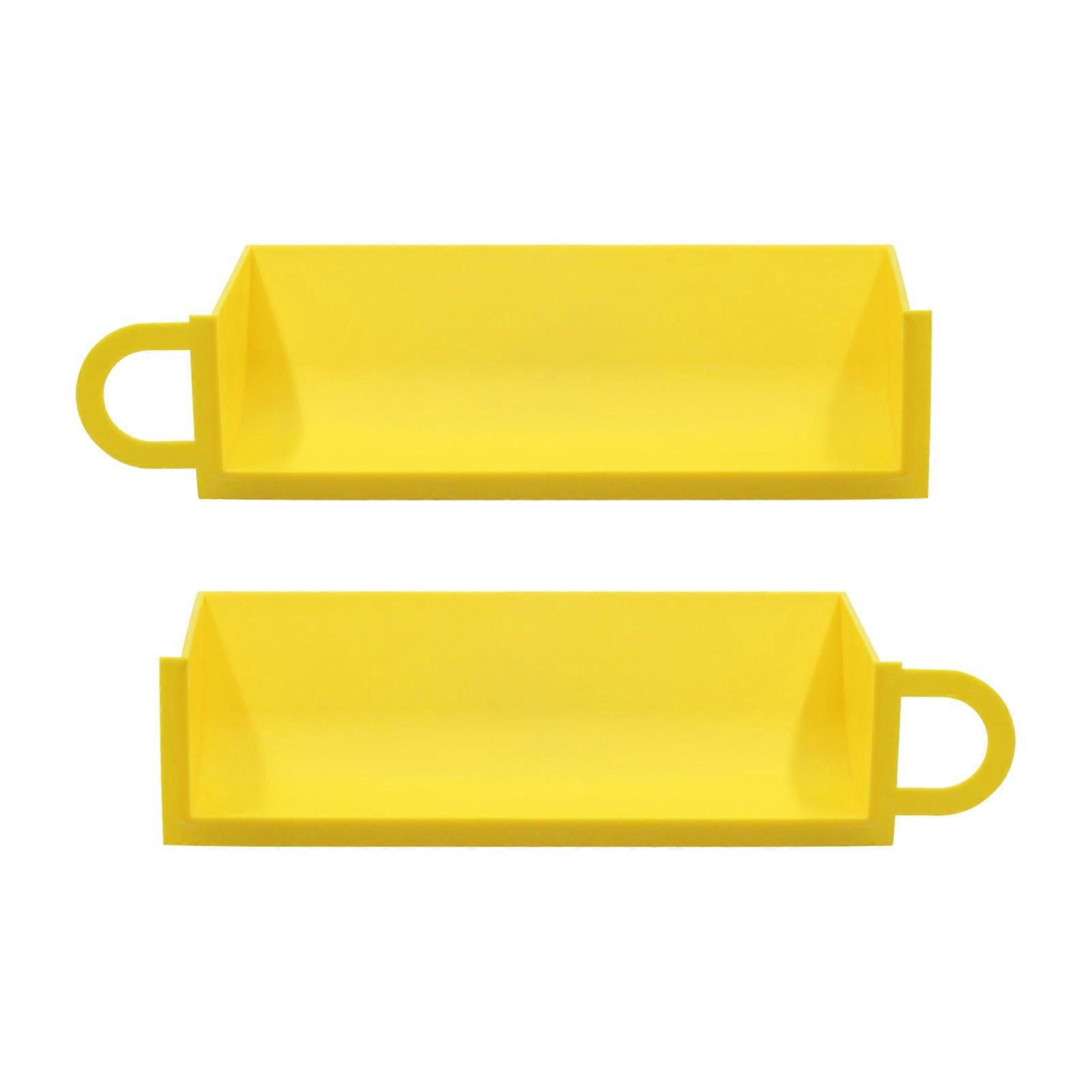 Air Intake Scoops, 2PCS Dynamic Cold Air Intake Systems Replacement for BMW E90 E91 E92 E93 (Yellow)