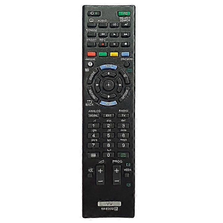 TV Remote Control Replacement - Smart English Version Compatible with RM-ED052 Model