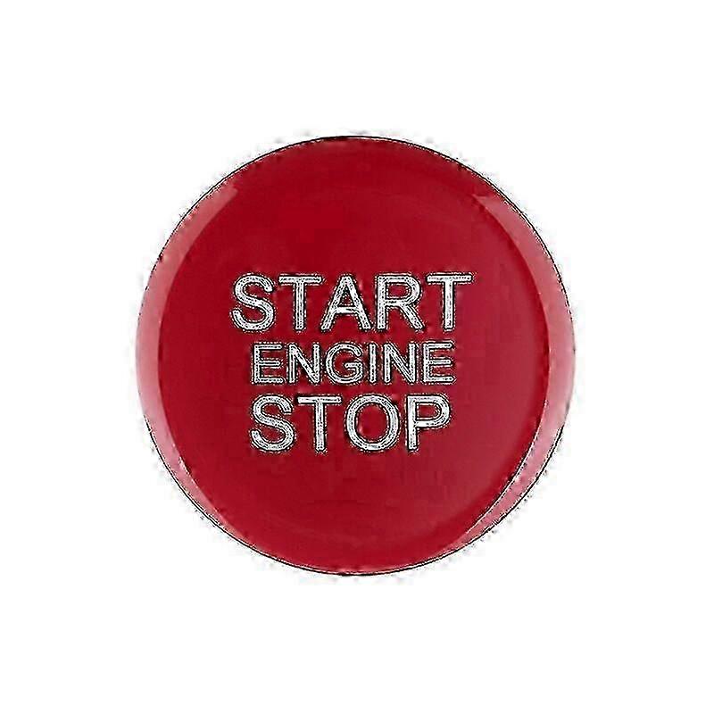 Suitable for Alfa Romeo giulia stelvio one-button start button ignition switch interior modification red