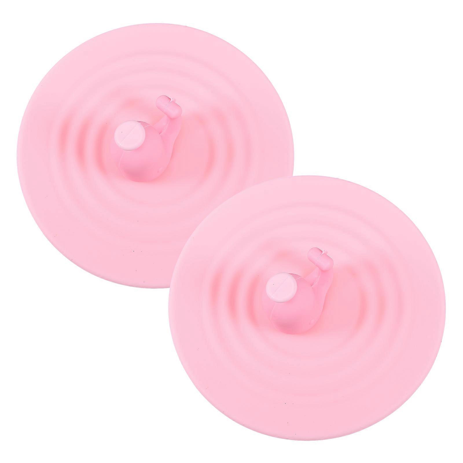 Silicone Mug Covers with Cartoon Whale Design for Dustproof and Airtight Seal Pink 2pcs Fits