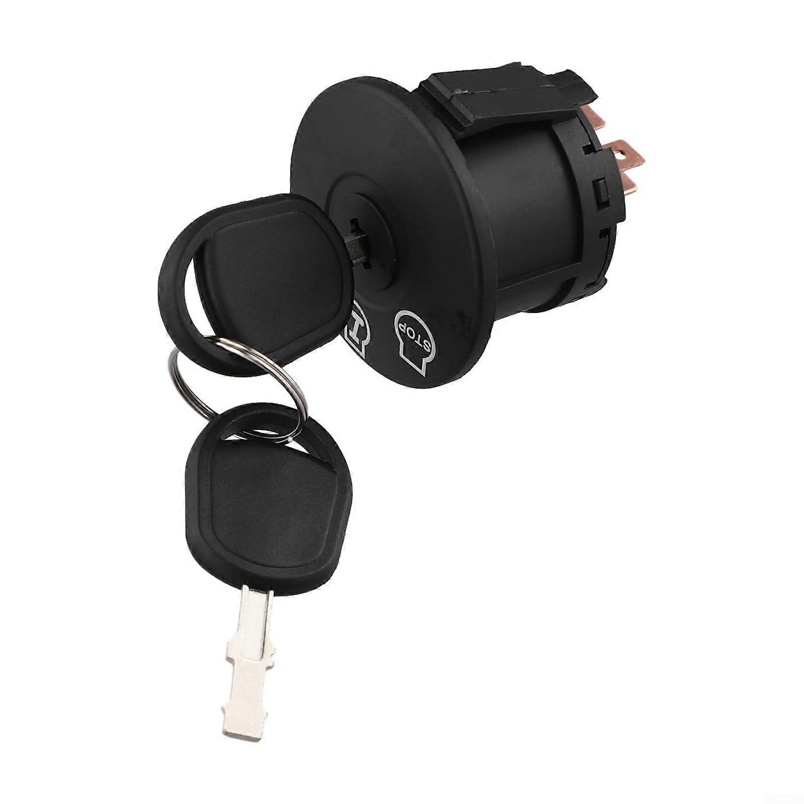 Ignition Switch Replacement for Lawnmower 5 Terminal Configuration, Compatible with Troy-Bilt and Cub Cadet Models