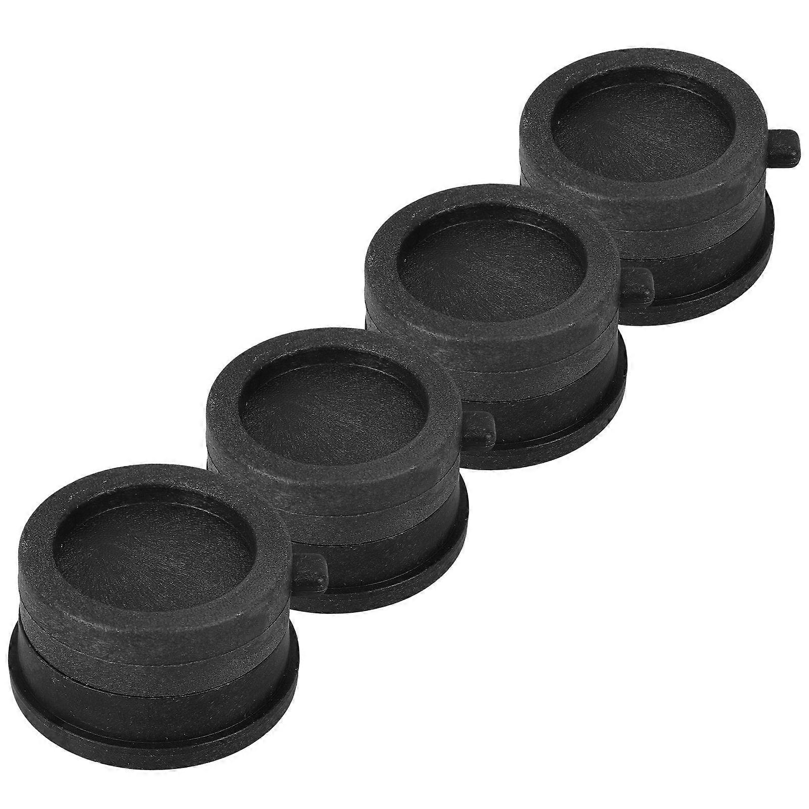 Fountain Ornaments Desktop Decorations Garden Compact Size Micro Landscape Adornment PVC 4 Sets