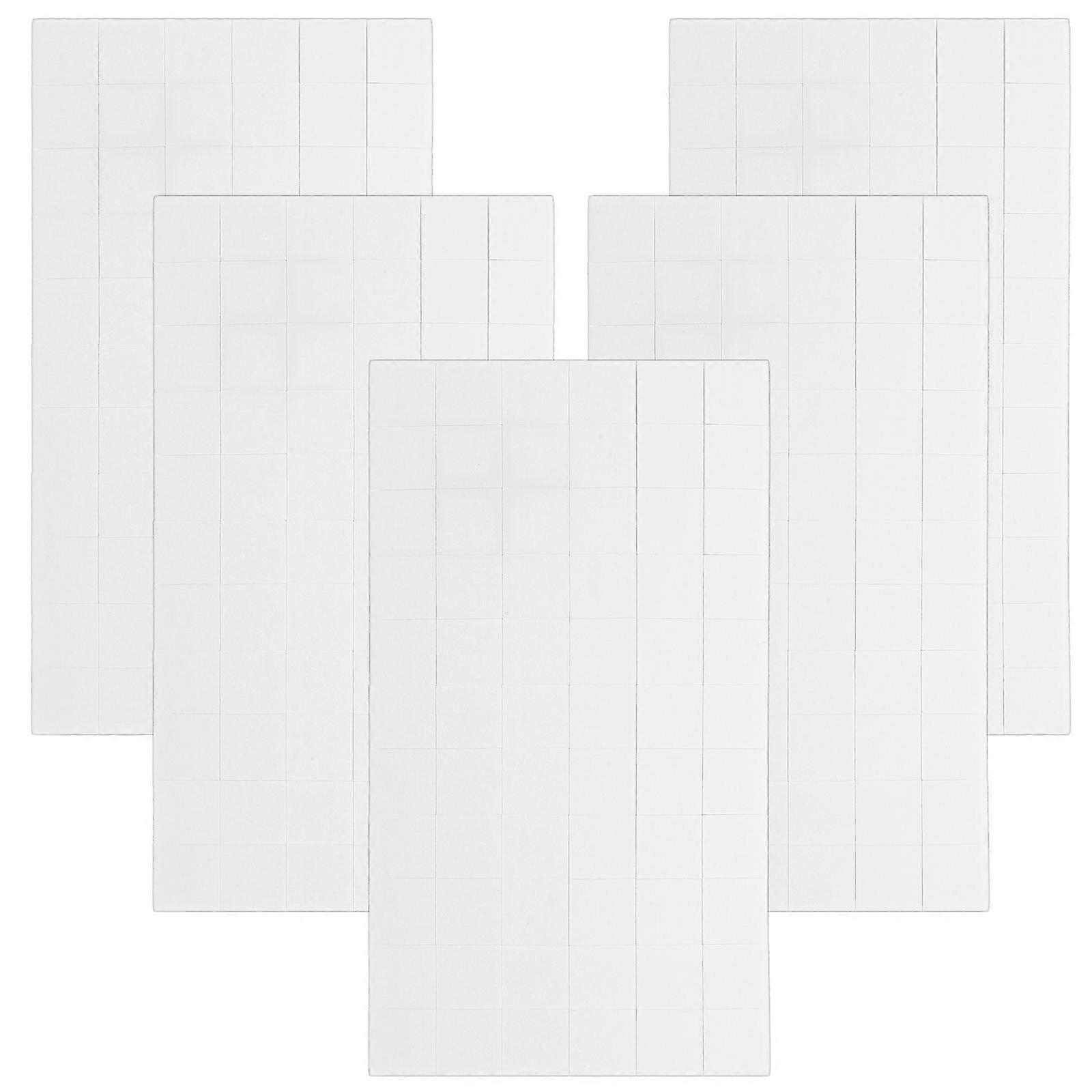 Mounting Squares Foam Dots Squares Desk Accessories Diy Crafts Cards 13.10X7.20X1.00cm Dual-Adhesive 5 Sheets