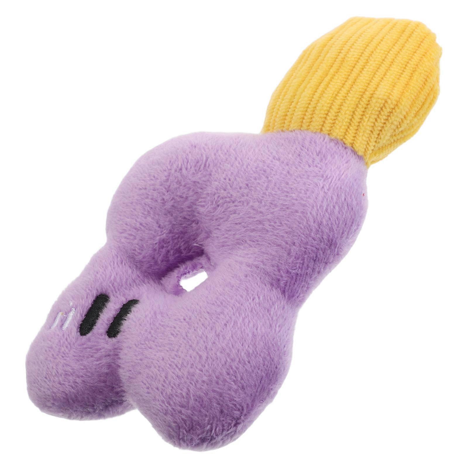 Stuffed Dog Toys Squeaky Dog Chew Toy Interactive Play Loneliness Reduction 1Set