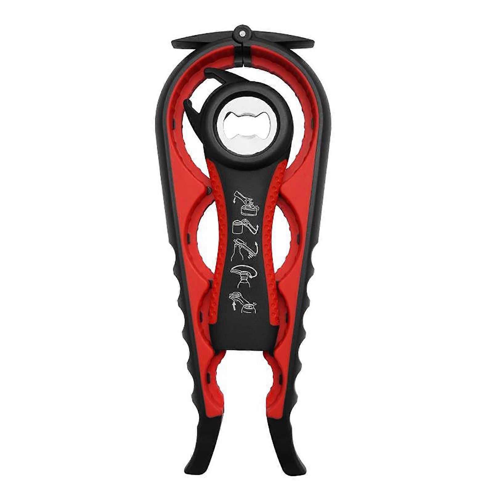 Set of 2 Multi Opener Lid Opener, 5in1 Bottle Opener  4in1 Can Opener, for , Elderly People and Arthritis