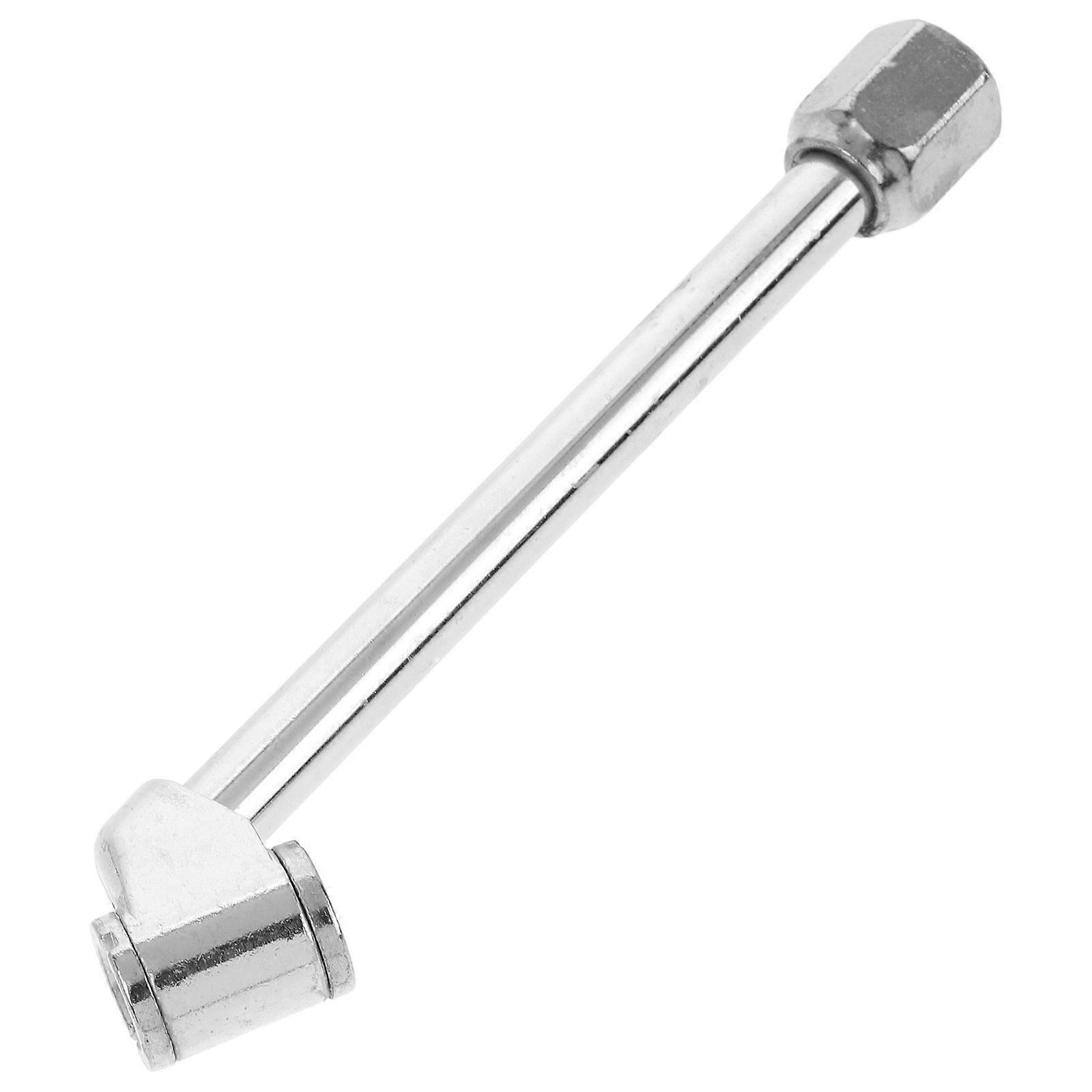 Valve Stem Extension For Car Tire Valve Extension Rods Silver 1Pack