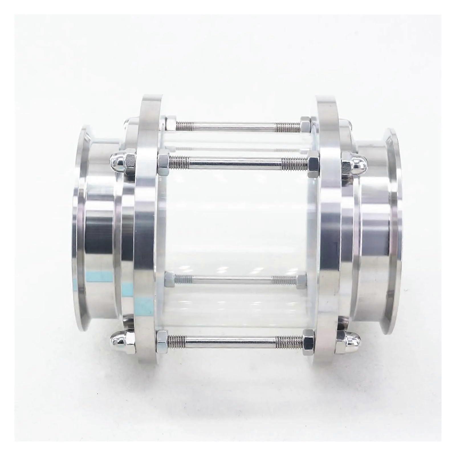 Fit 108mm Pipe OD 4" Tri Clamp SS304 Flow Sight Glass Dip Tube for Home Brewing and Distillation