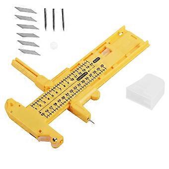 Rotary Compass Circle Cutter for Paper, Cardboard, Rubber, Leather Art Craft