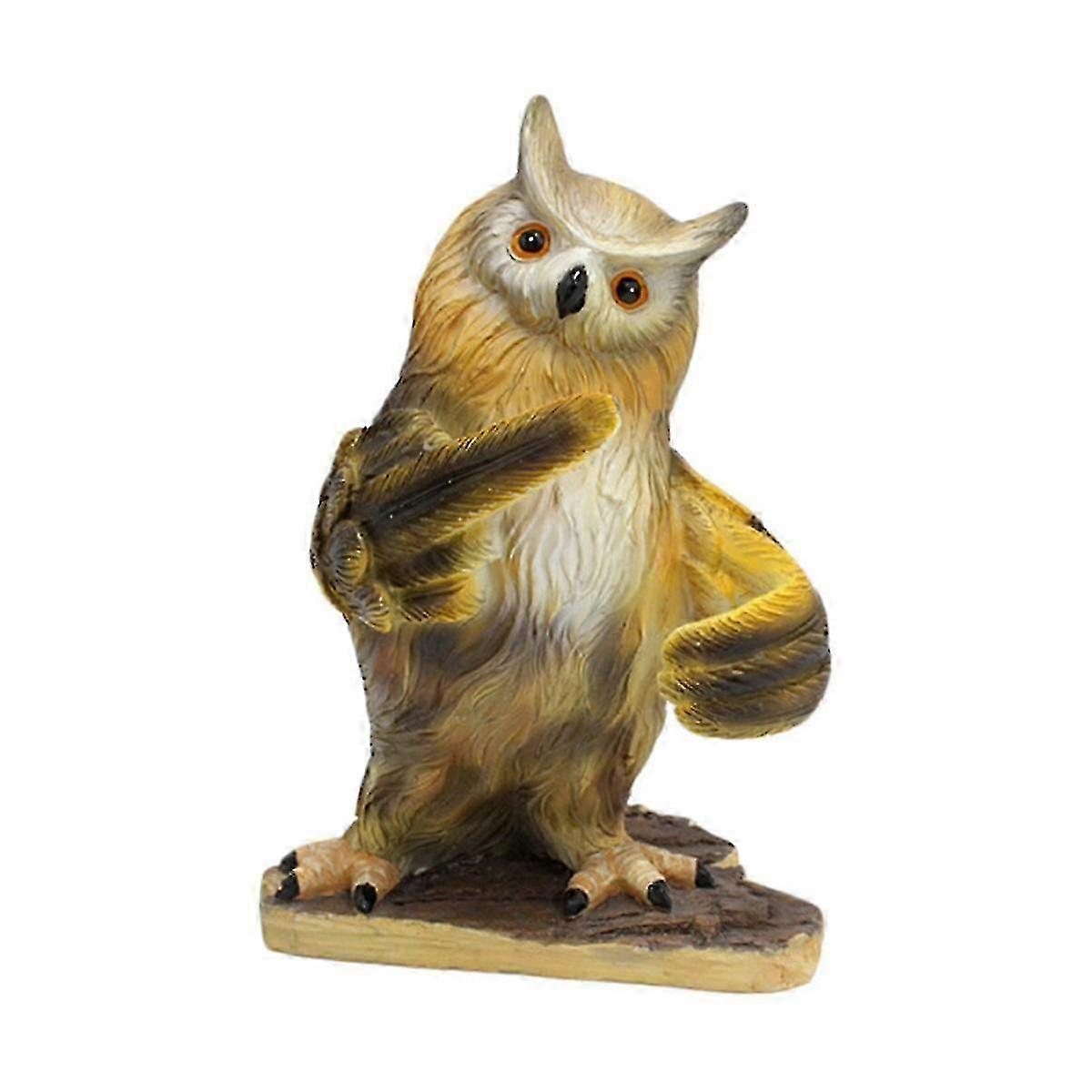 DIY Owl Figurine Kit for Gift Garden Decor, Housewarming Decor for Owl Enthusiasts