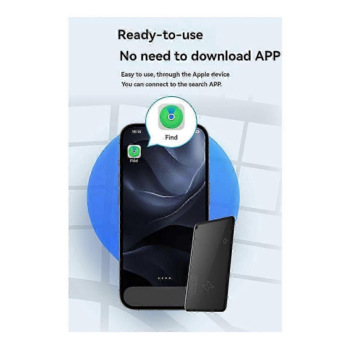 GPS Locator Smart Card Tracking Location Wallet Tracker Card Works