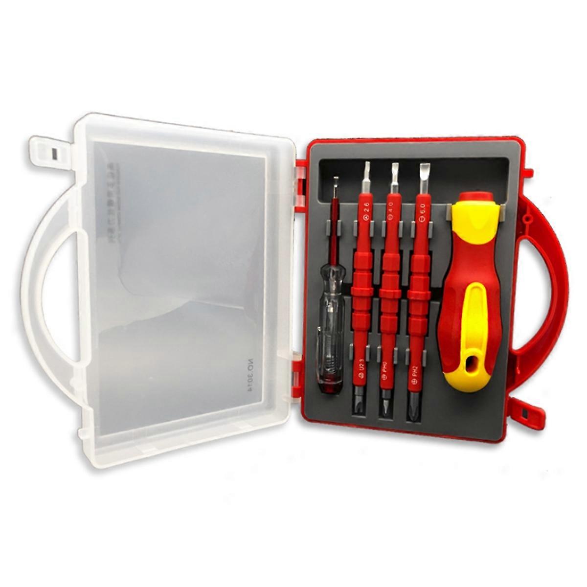 5 in 1 Insulated Multifunctional Dual Purpose Screwdriver