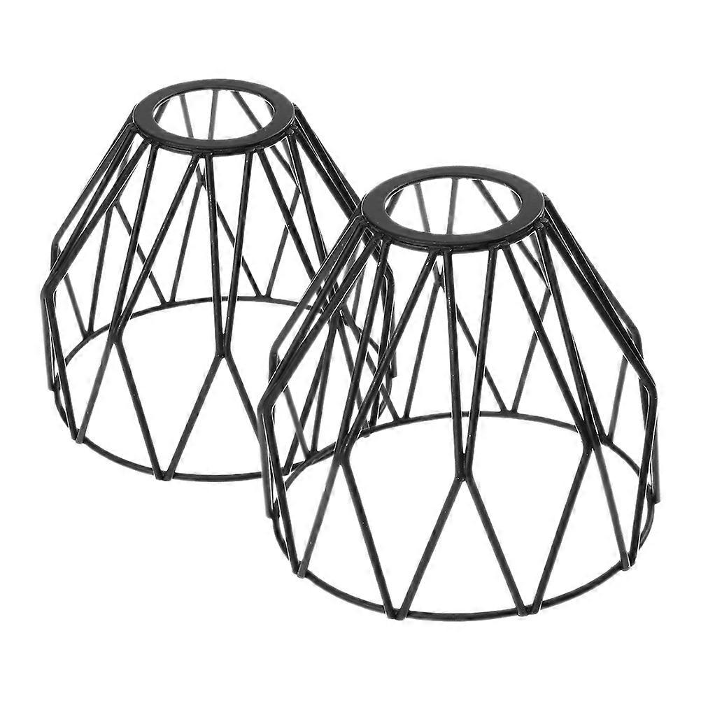 Cage Lampshade Wrought Diffusion Home 2Pcs