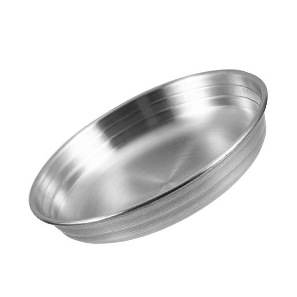 Stainless Steel Sauce Dishes for Home Use Silver Color and Rustproof 7 Inch Diameter