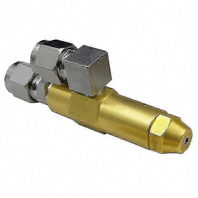 Buse de brûleur d’huile usagée de 1,5 mm, buse d’atomisation d’air pour mazout, buse de pulvérisation d’huile à cône complet pour une combustion efficace