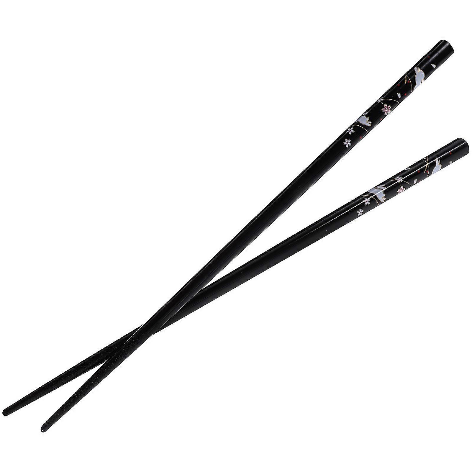 Chopsticks Wood Household Dinner Chopstick Home Use Slender Pointed Tip 22.5X1.5X1.5CM Reusable 1 Pair