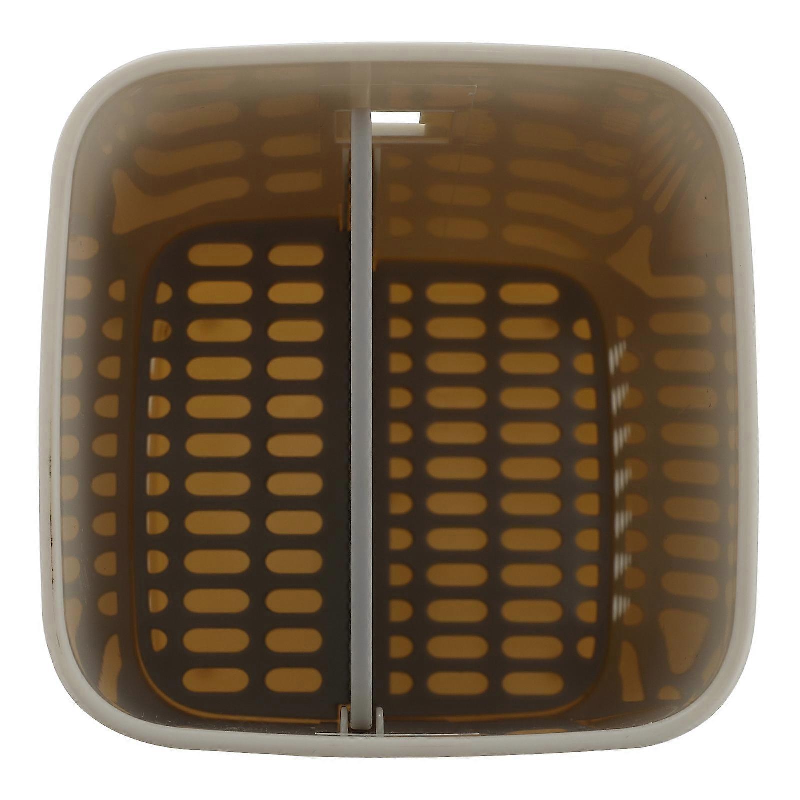 Chopstick Storage -Mounted Kitchen Organizer White 15X10X10CM Ventilated Easy To Clean 1Pack