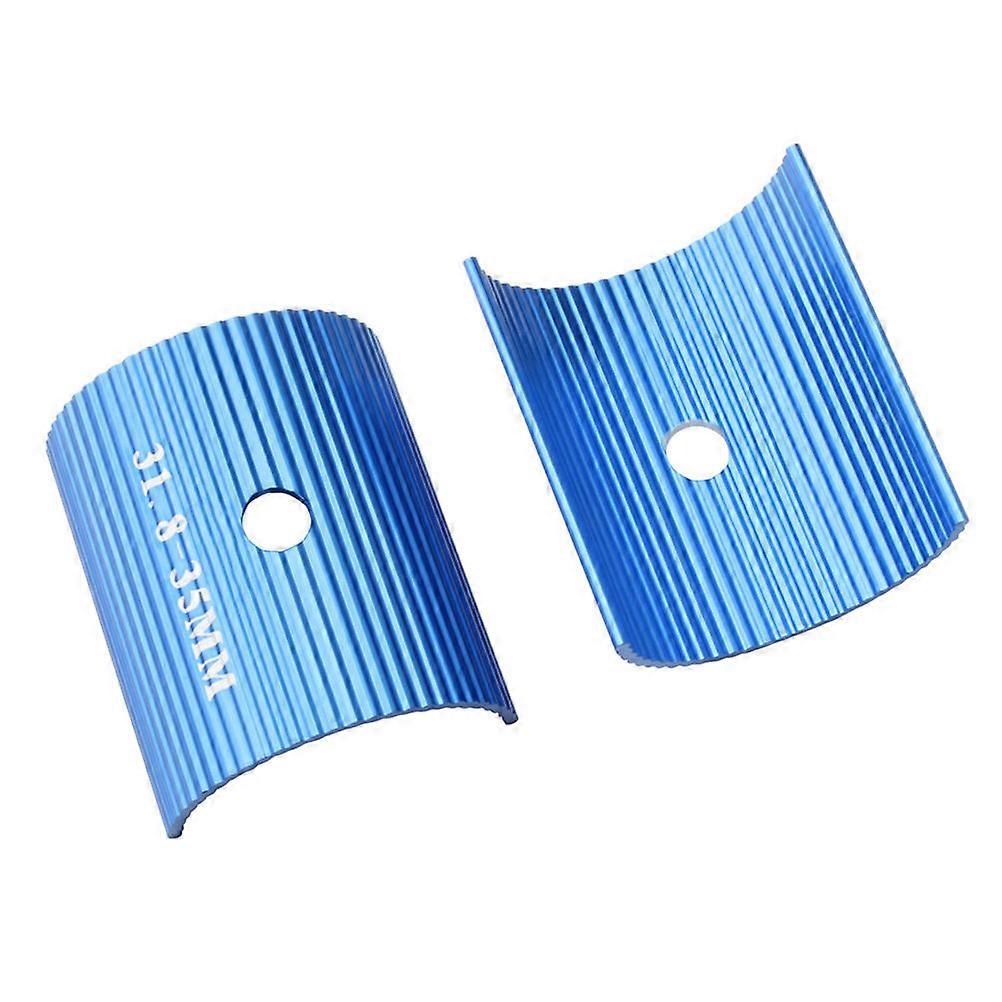 Bike Handlebar Stem Reducer for Bike Use 2Pcs Aluminum Alloy Handlebar Adapter