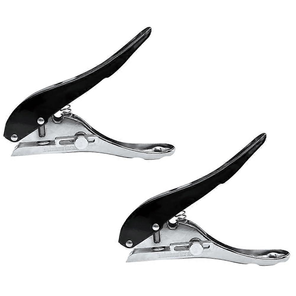 2pcs 10mm Hand Held Edge Banding Hole Punch For Students With Spare Springs Hand Held Hole Punch Tool Edge Banding Tool