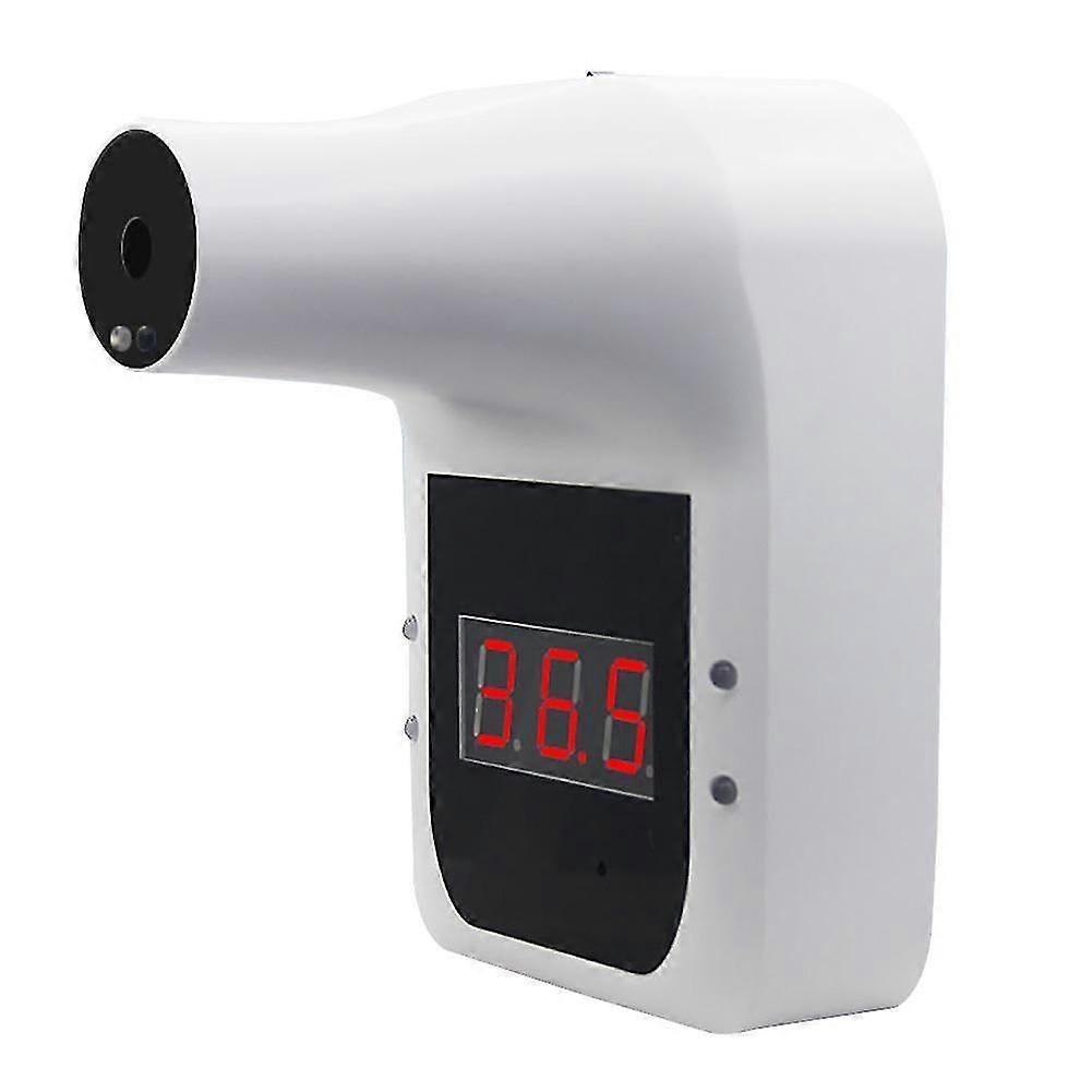 Automatischer Alarm Digital Display berührungslose LCD-Bildschirm Infrarot-Thermometer Einfache Installation Smart Sensor Office Wandmontage Körper