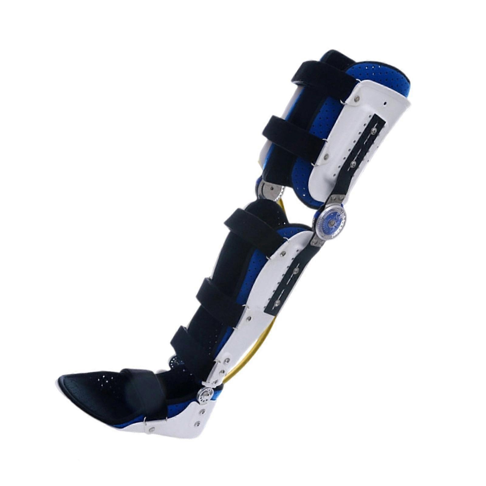 סד ברך ROM מתכוונן עם צירים, תמיכה לכאבי ברכיים, PCL, MCL וקרע במניסקוס, לאחר התאוששות לאחר ניתוח, צבעים שונים