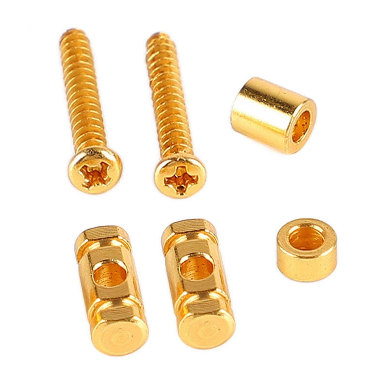Guitar Roller String Tree Guide Retainer Metal Electric Guitar String Guide Retainer Replacement Gold