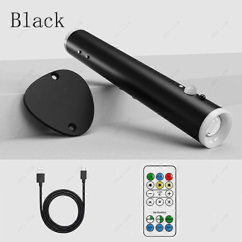 Ip65 Waterproof Remote Control Led Rechargeable Wall Light Usb Rechargeable Battery Reading Lamp Easy Mount For Living Room