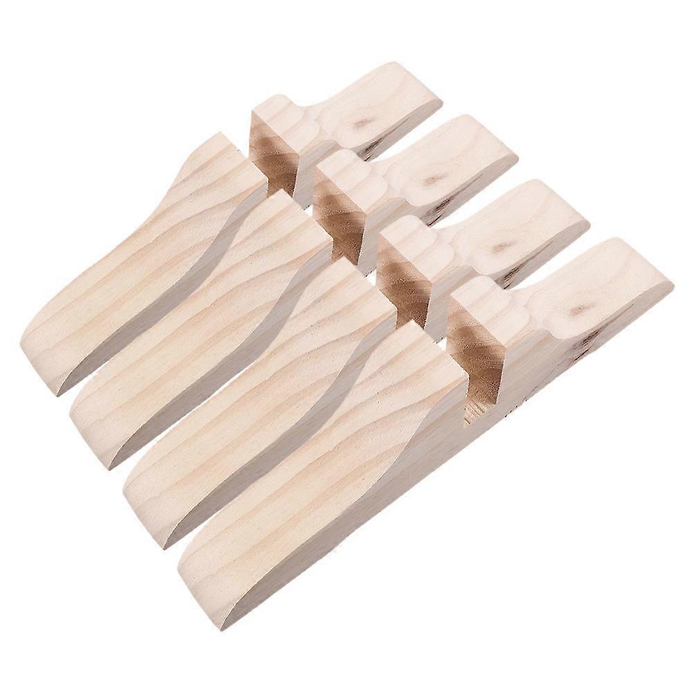 4pcs Divider Stands Privacy Screen Holders Stable Partition Base Supports For Home Office Living