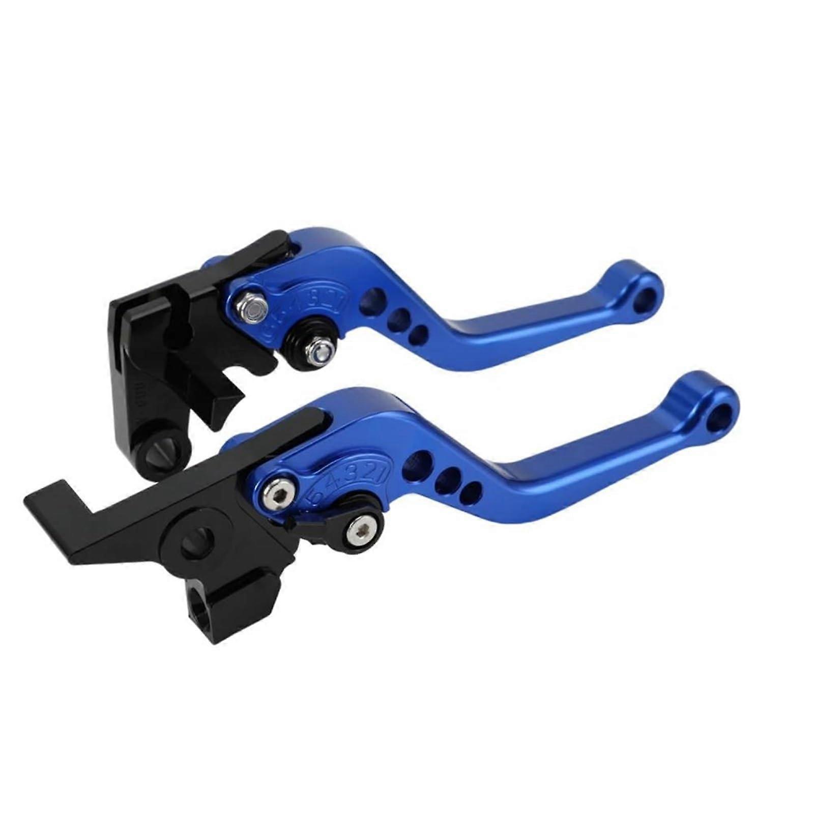 Brake Lever For TENERE 700 2019 Aluminum Adjustable Grips Set (Blue)