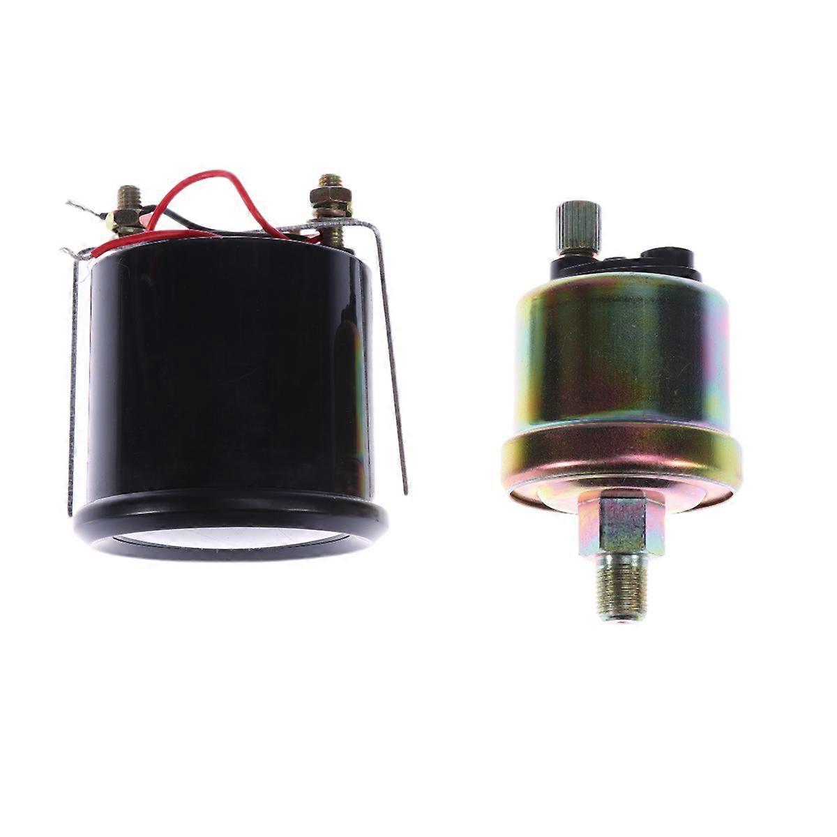 Universal Gauge Car Meter 12V 52mm with High Sensitivity Easy Operation Assorted Color 1Pack