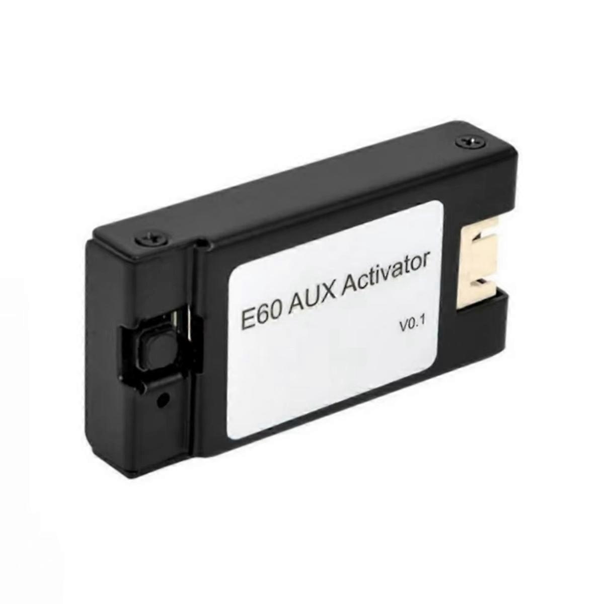 E60 Aux Activator Adapter Open the Aux Audio of the Car for BMW E60 E61 E63 E64 CCC 2003-2010 Accessories