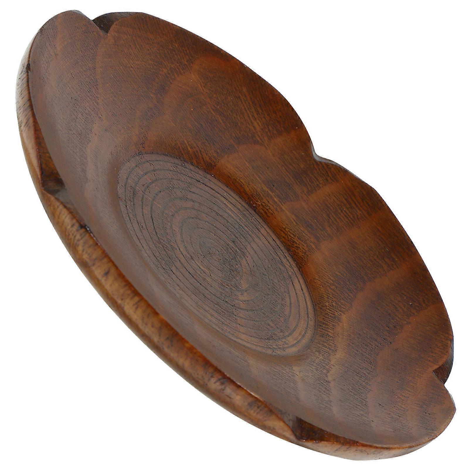 Table Coasters For Drinks Flower Shape Wooden Protect Surfaces 1Set