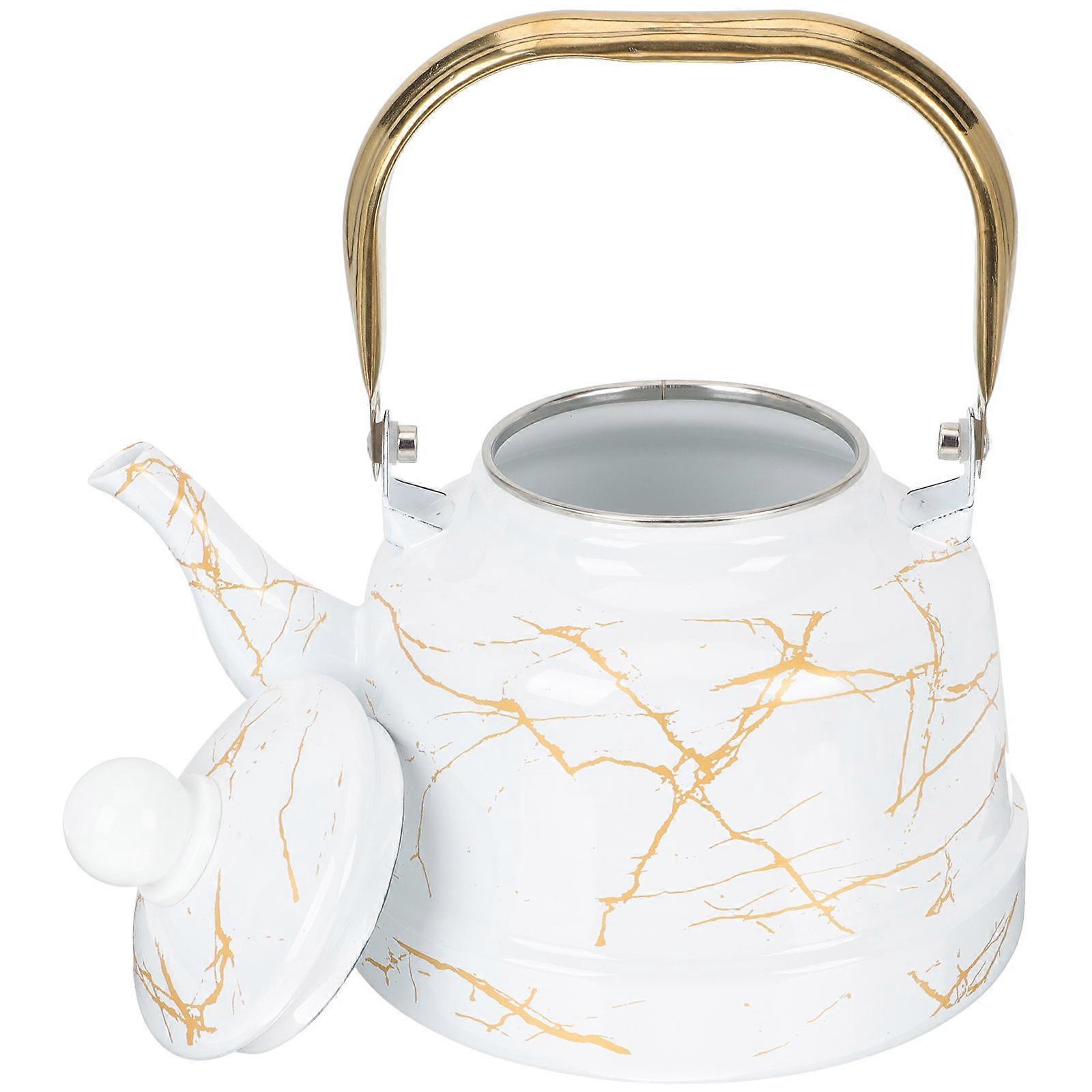 Household Water Jug Stainless Steel Material Boiling Teapot Suitable For Gas Stove Use 2.5L 1Pcs