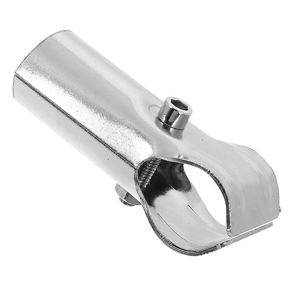 Stainless Steel Pipe Clamps with Smooth Finish for Greenhouse Construction Silver Color 1 Pack
