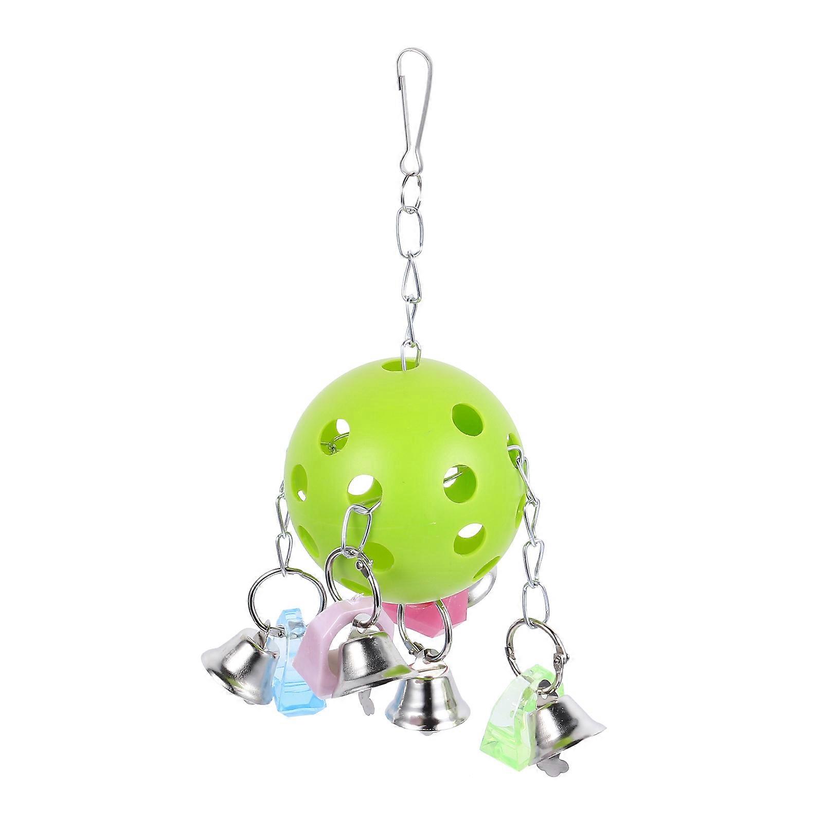 Parrot Colorful Toy Plastic Material Chewing Playing For Parakeets 1Set