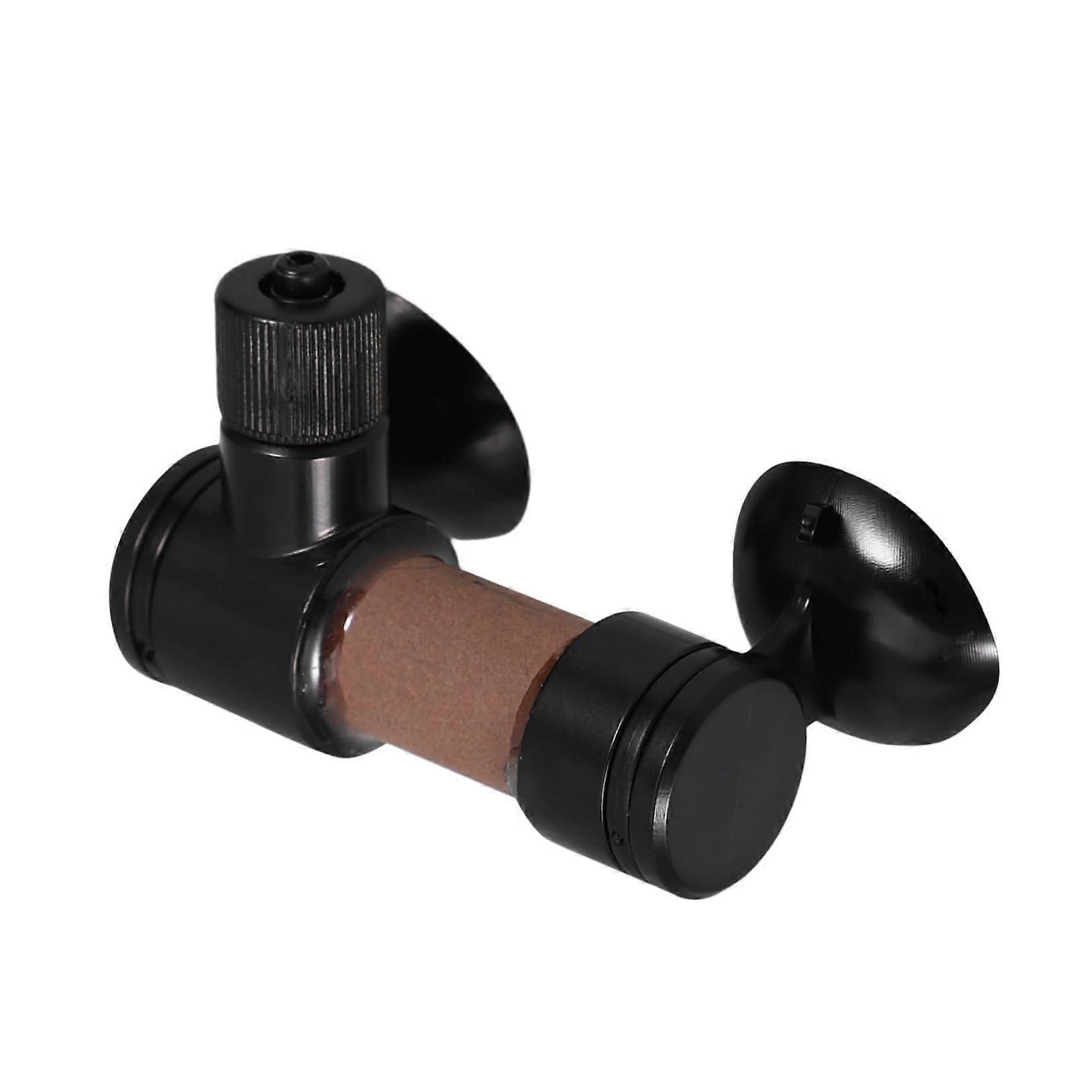 Kohlendioxidraffinerie Eyeliner-Behälter Mini CO2-Diffusor für Aquarienfische, Abs Schwarz, Leistungsüberwachung, Tankdiffusor