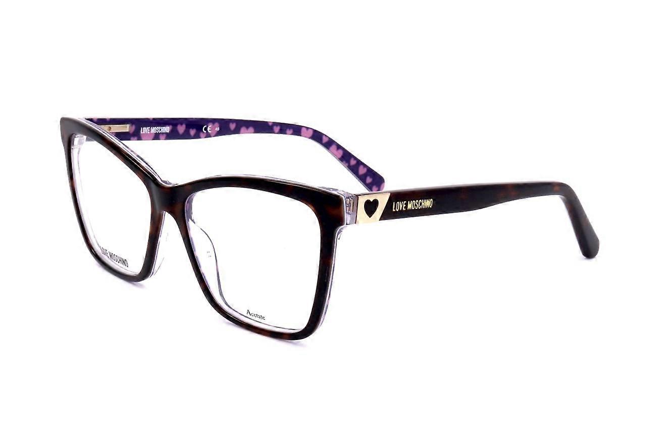 Eyewear Frames Love Moschino MOL586 086 HAVANA 54/15/140 WOMAN