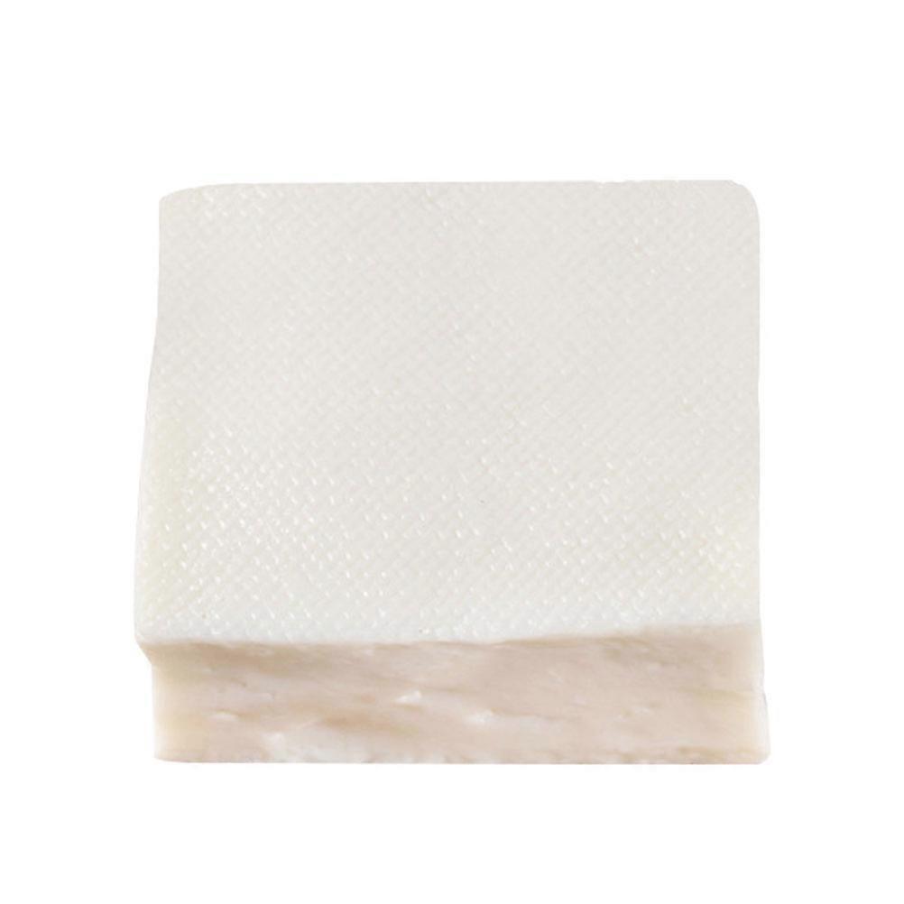 Lifelike Simulation Tofu Adornment Made of Durable PVC Perfect for Decoration and Photography Prop White
