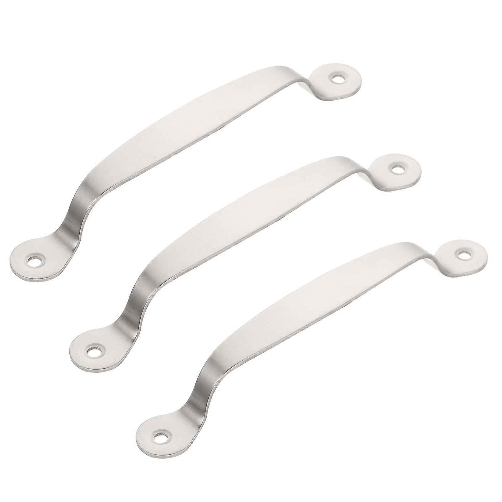 Stainless Steel Cutting Board with Handles, Countersunk Screw Design, Kitchen Board Holder, European Style Small Pull