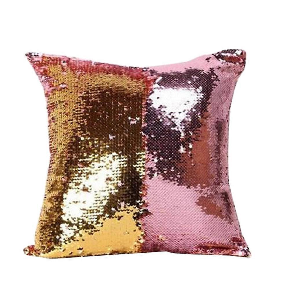 Glitter Pillow Covers Creative DIY Sequins Throw Pillow Covers for 8 Pieces