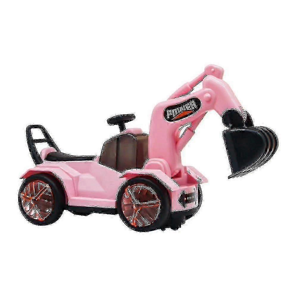 Sliding Excavator Car Kids With Lights