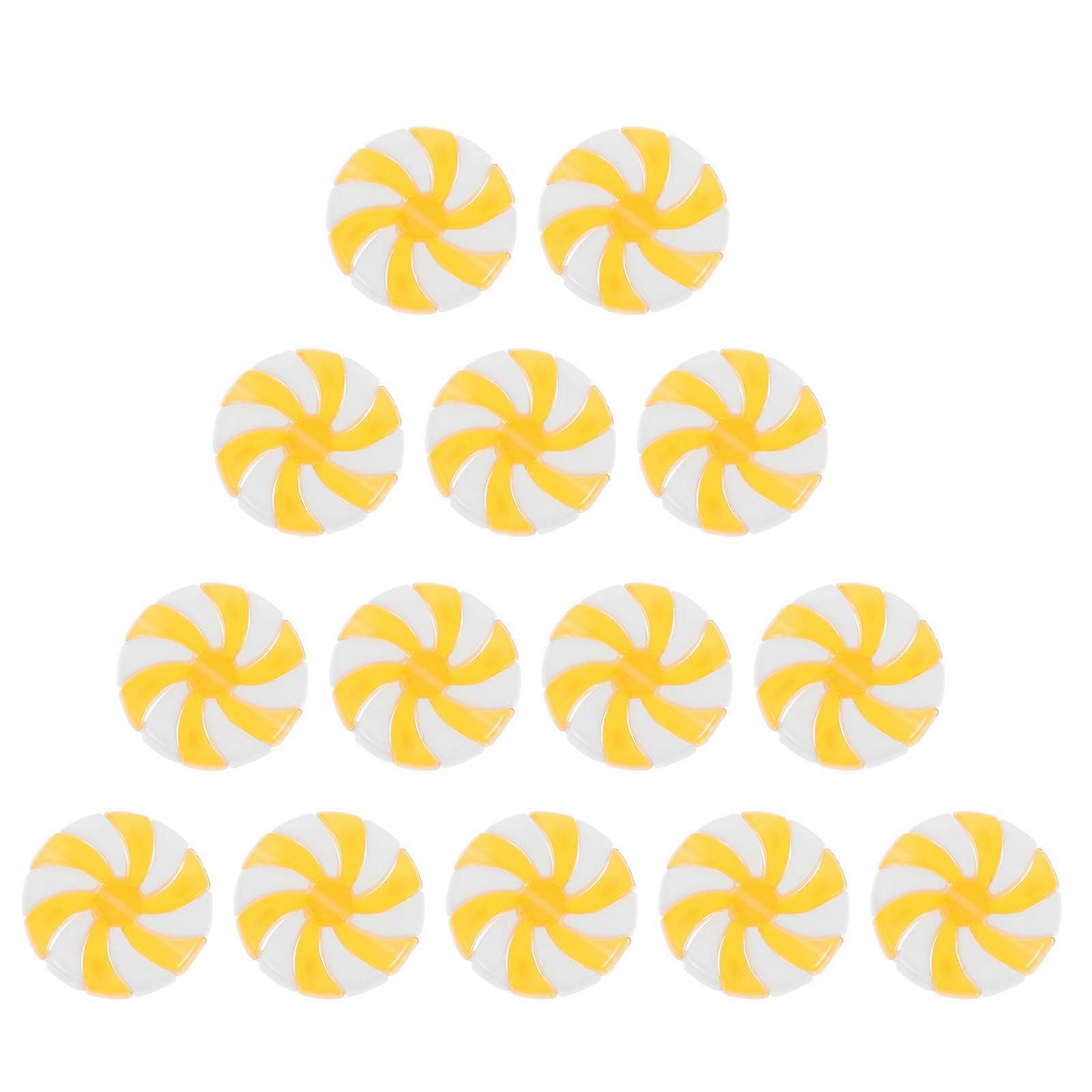 50 יחידות תליון עץ חג המולד חרוזי אקריליק עגולים מושלמים לפרויקטים של תכשיטי DIY בסגנון קלאסי