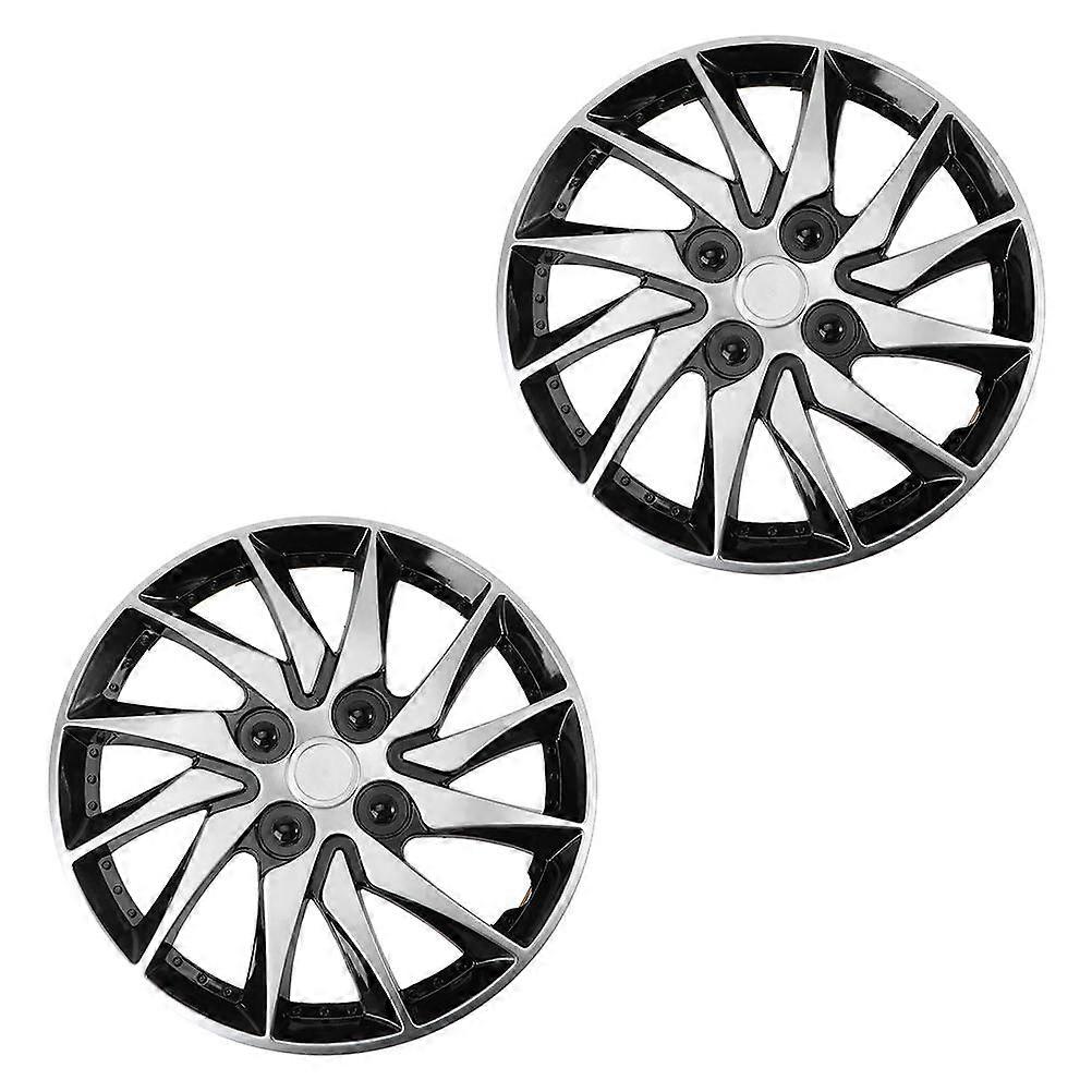 Black Wheel Hub Caps for Car Use Made of PP with Improved Design and Easy Installation 14 inch